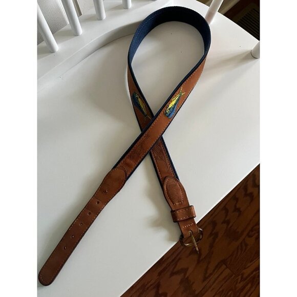 Leather Belt Zep-Pro Fish - Picture 1 of 5
